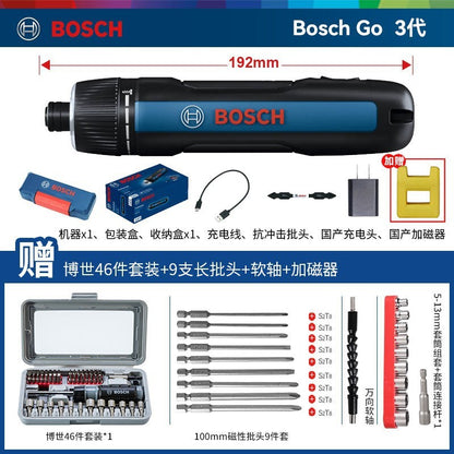 Bosch Electric Screwdriver Mini Rechargeable Driver Bosch Go2 Generation Household 3.6v Doctor Electric Screwdriver