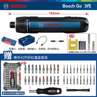 Bosch Electric Screwdriver Mini Rechargeable Driver Bosch Go2 Generation Household 3.6v Doctor Electric Screwdriver