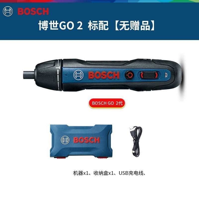 Bosch Electric Screwdriver Mini Rechargeable Driver Bosch Go2 Generation Household 3.6v Doctor Electric Screwdriver