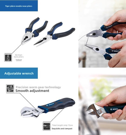 Bosch Multifunctional Household Repair Hardware Tool Set Electrician Carpenter Multifunctional Special Repair 108-Piece Set