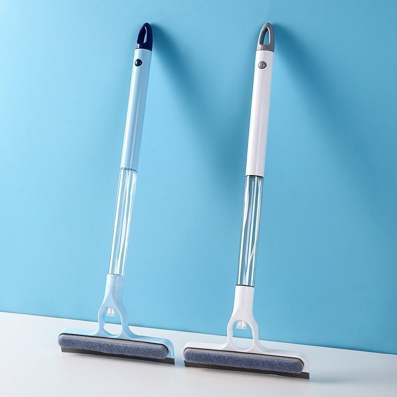 Household Silicone 3-in-1 Cleaning Mirror Glass Wiper Magic Spray Water Scraper Multi-Functional Special Cleaning Tool