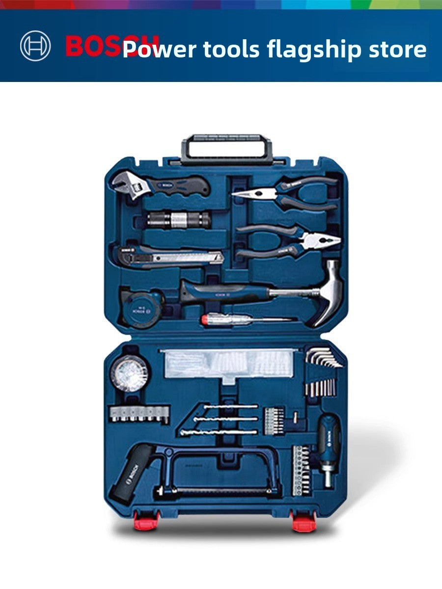 Bosch Multifunctional Household Repair Hardware Tool Set Electrician Carpenter Multifunctional Special Repair 108-Piece Set