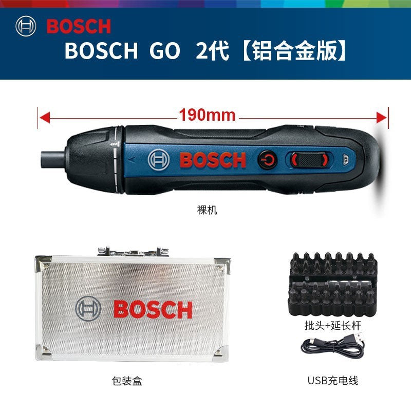 Bosch Electric Screwdriver Mini Rechargeable Driver Bosch Go2 Generation Household 3.6v Doctor Electric Screwdriver