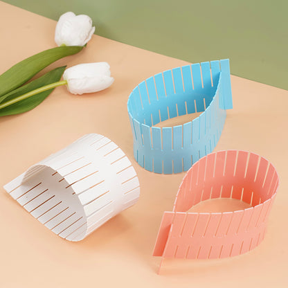 引き出し収納仕切り板 プラスチック製 間仕切り板 フリーコンビネーション 下着 靴下収納ボックス 仕切り アーティファクト