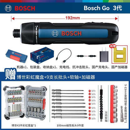 Bosch Electric Screwdriver Mini Rechargeable Driver Bosch Go2 Generation Household 3.6v Doctor Electric Screwdriver