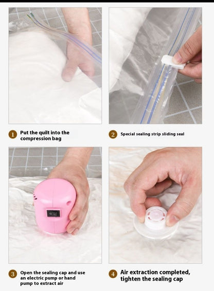 Vacuum Compression Bag for Quilts, Travel, Student Dormitory, Clothes, Down Jackets, Luggage Storage, Moisture-Proof