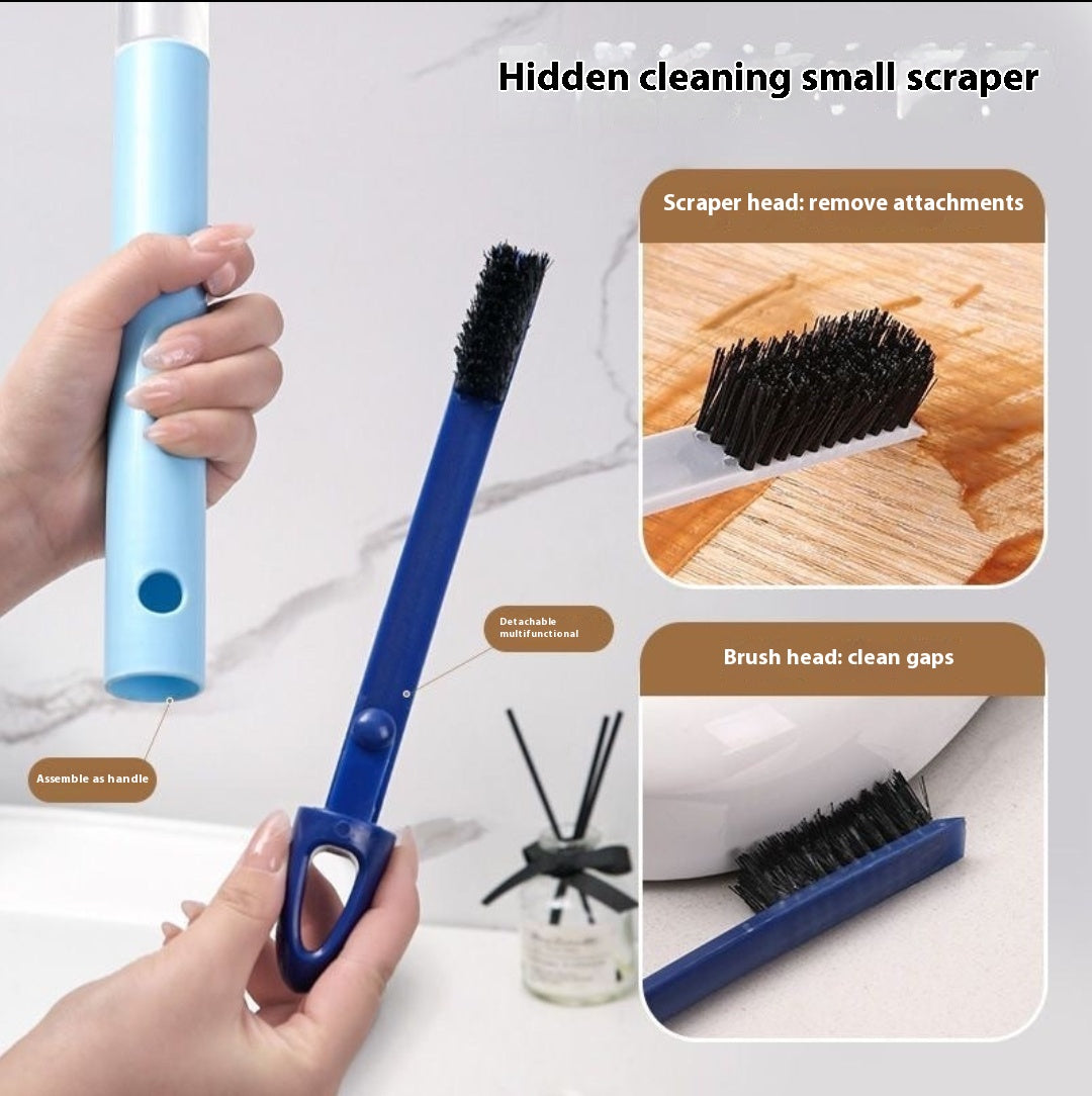 Household Silicone 3-in-1 Cleaning Mirror Glass Wiper Magic Spray Water Scraper Multi-Functional Special Cleaning Tool