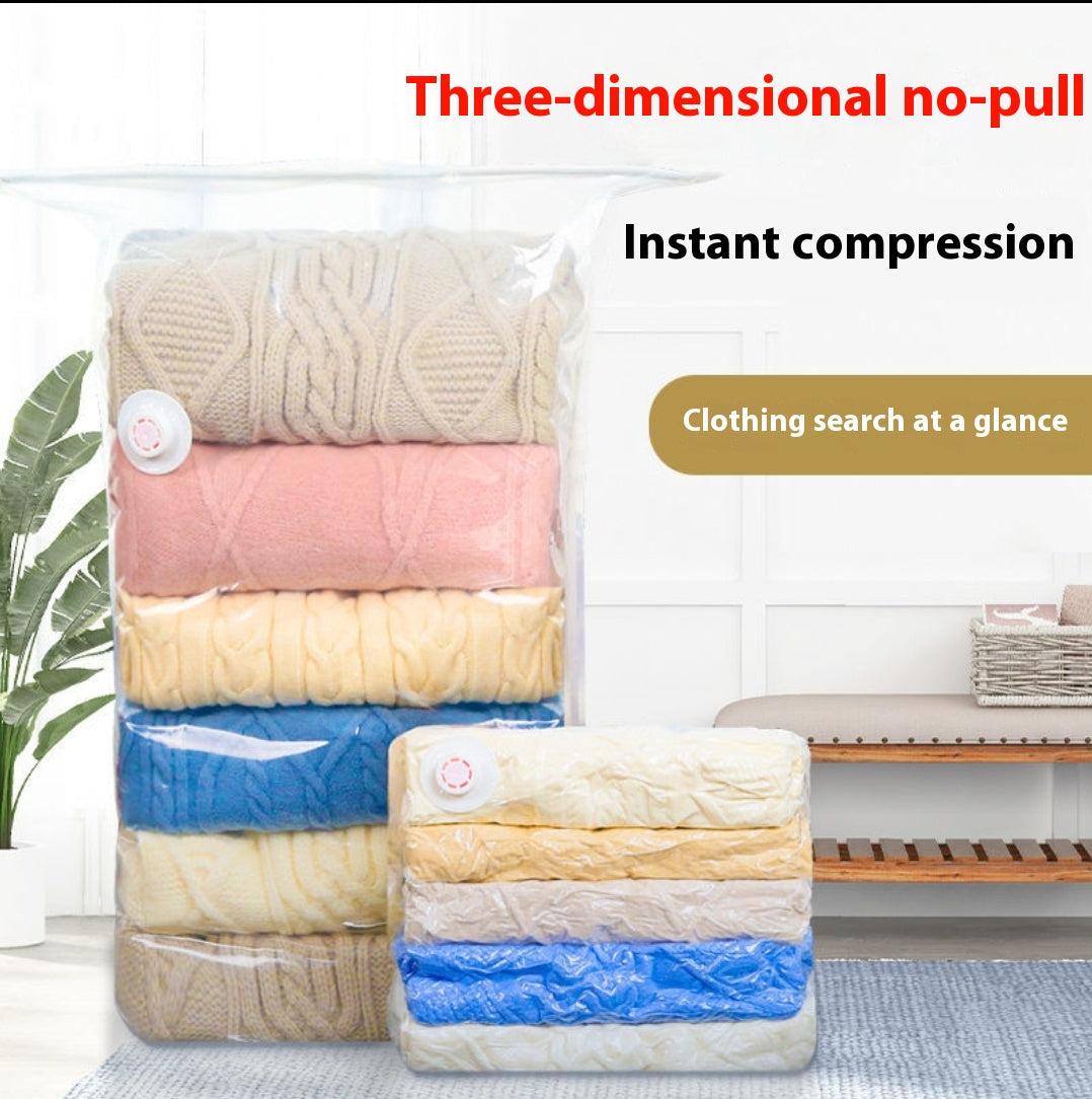 Vacuum Compression Bag for Quilts, Travel, Student Dormitory, Clothes, Down Jackets, Luggage Storage, Moisture-Proof